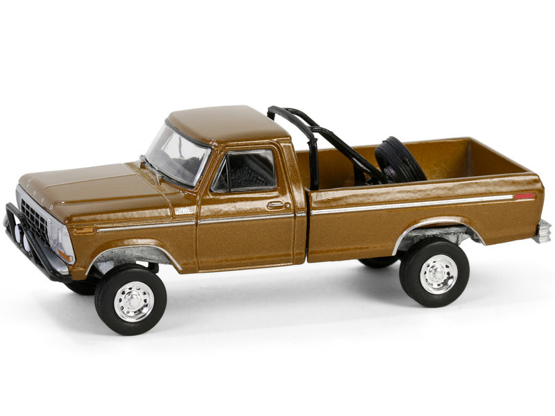 1979 Ford F250 Ranger Pickup Truck Gold Metallic 