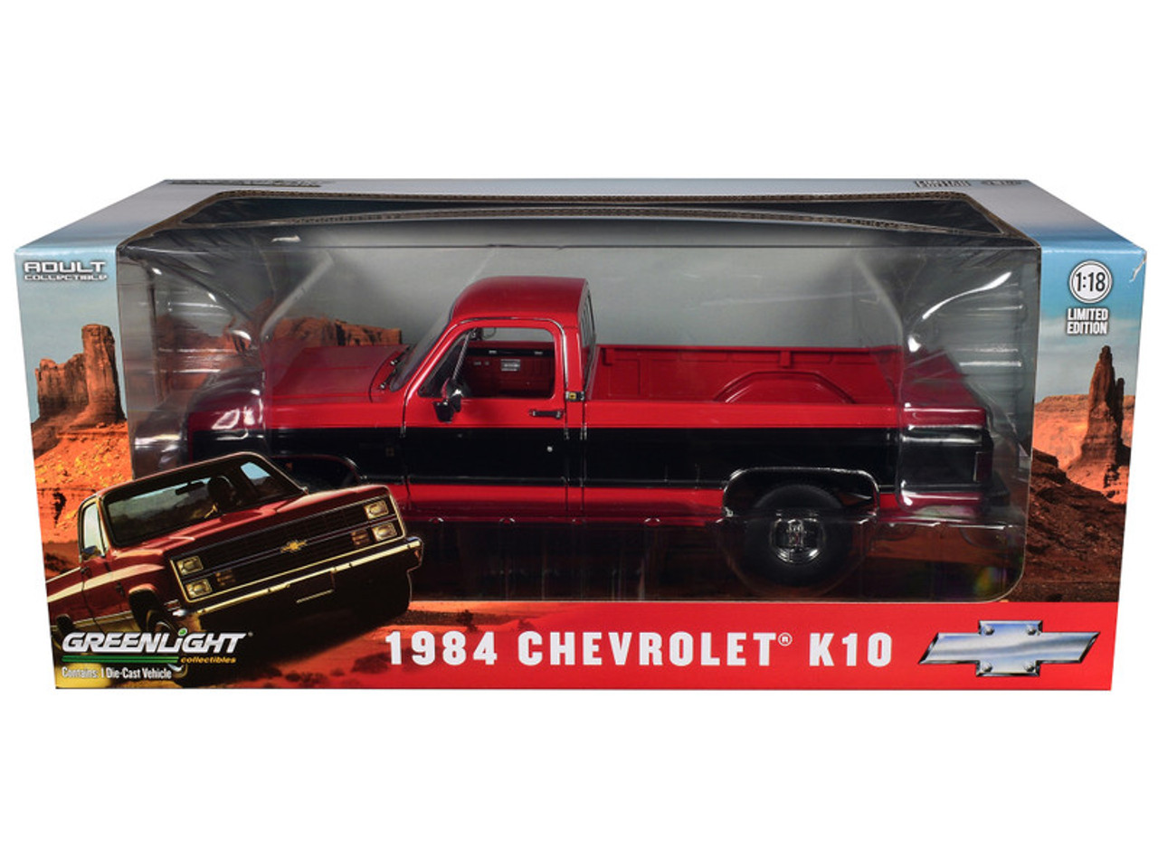 ffre様 1984 Chevrolet K10 Scottsdale Pickup Truck Apple Red and