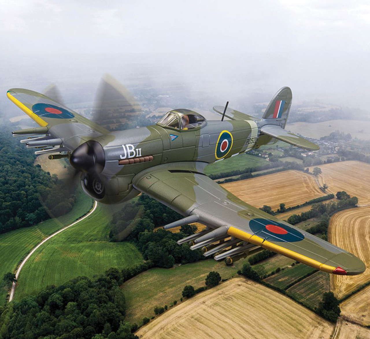 Hawker Typhoon IB Fighter-Bomber Aircraft 