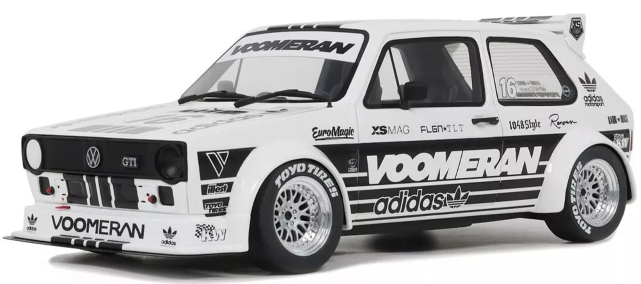 1/18 OTTO Volkswagen VW Golf 1 GTI Voomeran #16 Car Model