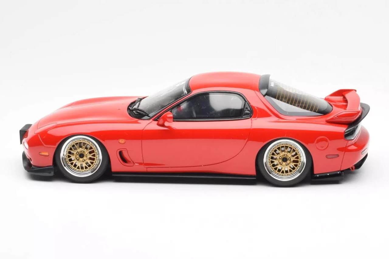 1/18　otto（京商）RX-7　FD 1/18 OTTO 2020 Mazda RX-7 FD Khyzyl Saleem (Red) Car Model