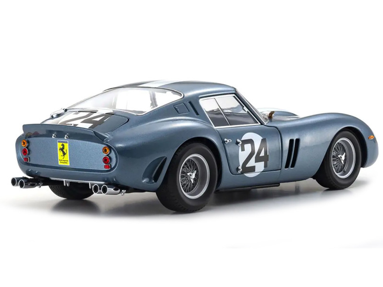 1/18 Kyosho 1962 Ferrari 250 GTO 1962 Sebring #24 (Blue) Diecast Car Model