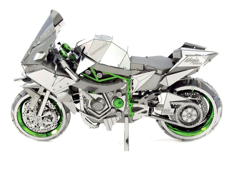 Model Kit Kawasaki Ninja H2R Motorcycle (Expert Difficulty) Steel