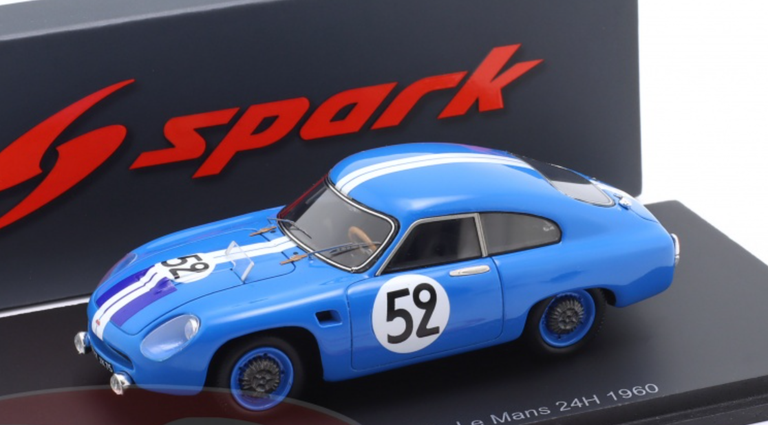 Maquette Spark 1/43 - DB HBR - 24 Heures Du Mans 1960 - Saint-Auban - Neuf - Résine
