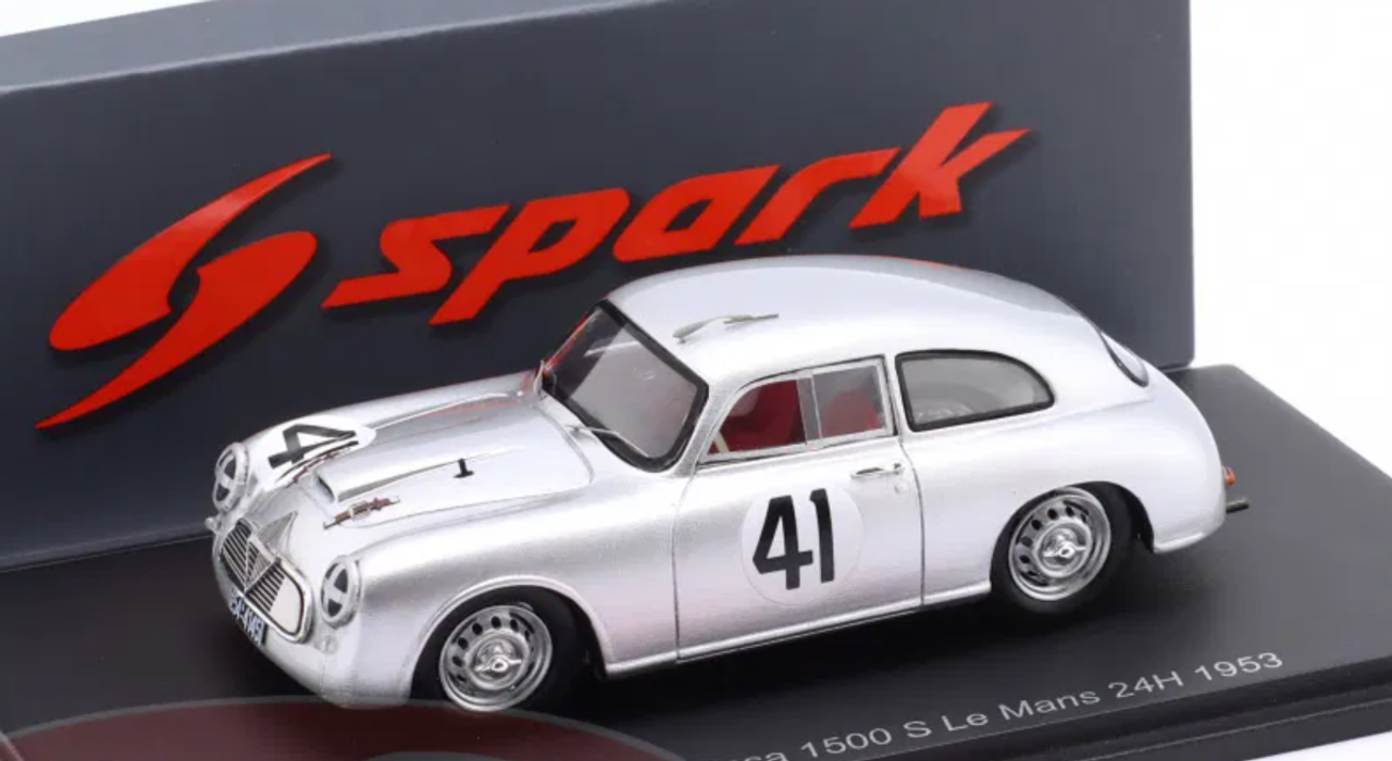1/43 Spark Borgward Hansa 1500 S No.41 24H Le Mans 1953  J. Poch - E. Mouche Car Model