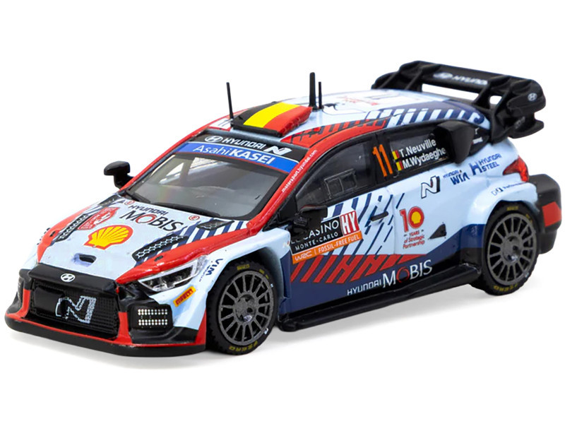 1/64 Tarmac Works 2024 Hyundai i20 N Rally1 Hybrid Rallye Monte