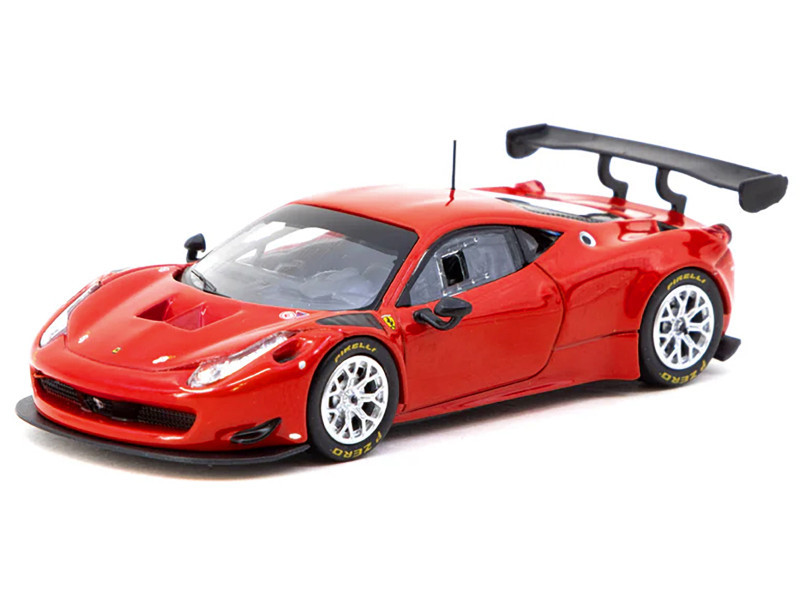1/64 Tarmac Works Ferrari 458 Italia GT3 (Red) Diecast Car Model