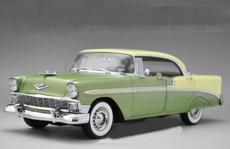 1/18 PrecisionMiniatures PM 1956 CHEVROLET BEL AIR BELAIR (GREEN