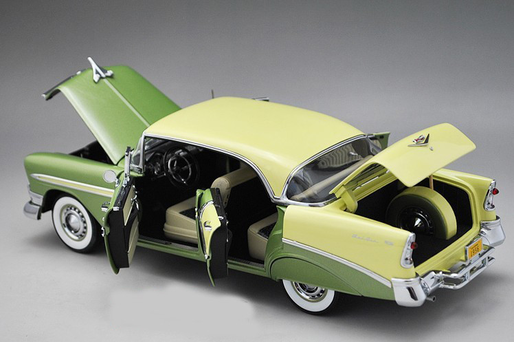 1/18 PrecisionMiniatures PM 1956 CHEVROLET BEL AIR BELAIR (GREEN
