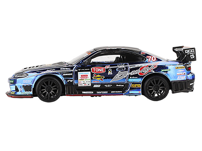 1/64 Mini GT Japan Exclusive Nissan Silvia (S15) D-MAX #70 D-MAX