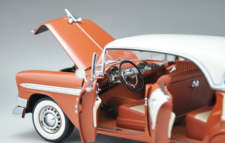 1/18 PrecisionMiniatures PM 1956 CHEVROLET BEL AIR BELAIR (RED