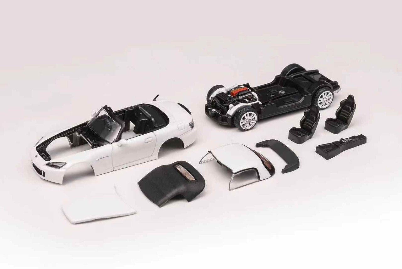 ゆう one model製S2000 1/64 モデル 白　新品未開封品 PREORDER* MotorHelix 1:64 Honda S2000 Type S Platinum White