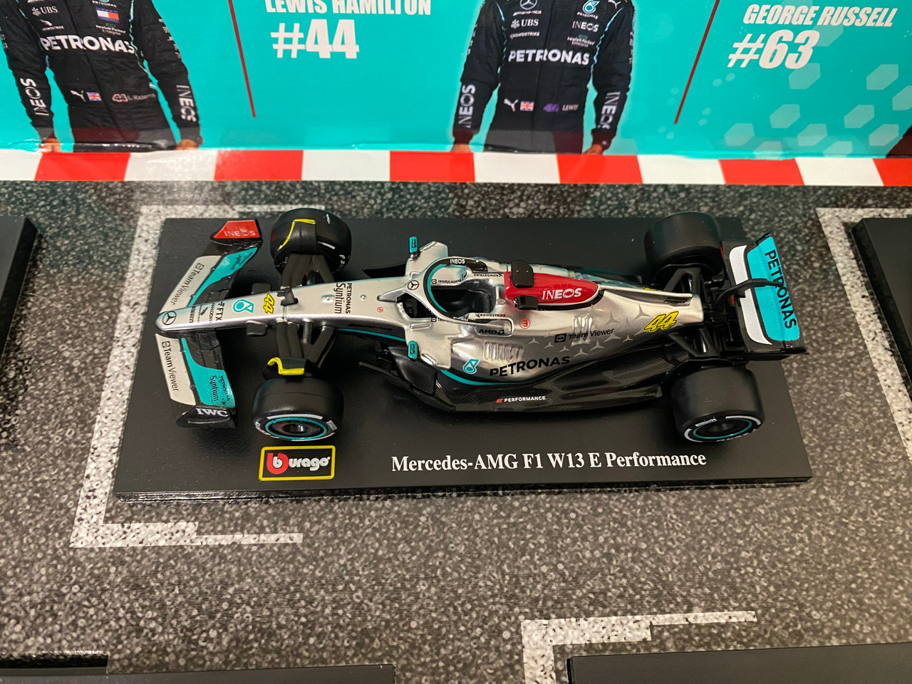 1/43 6-Car Mercedes Formula 1 Set 2016 Nico Rosberg #6, 2019