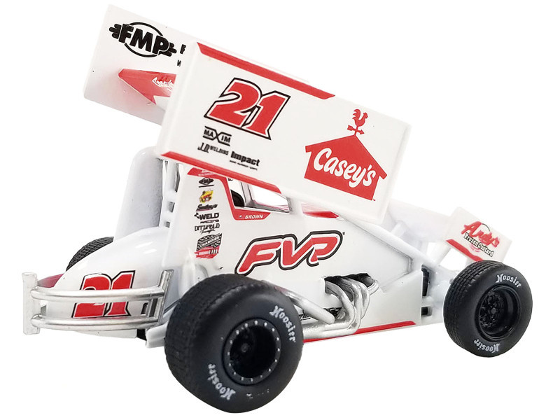 Winged Sprint Car #21 Brian Brown 