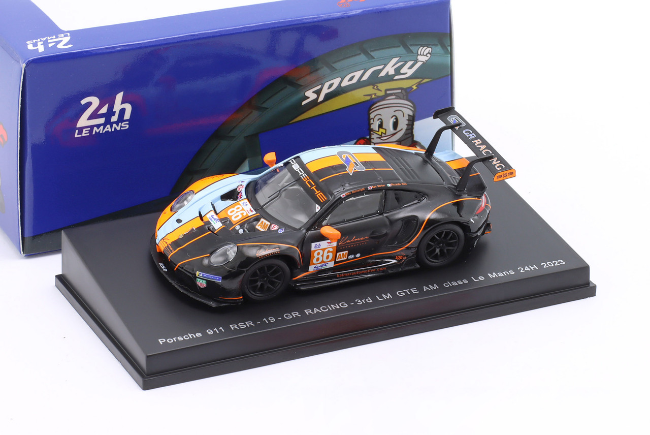 1/64 Spark 2023 Porsche 911 RSR-19 #86 24h LeMans GR Racing Ben