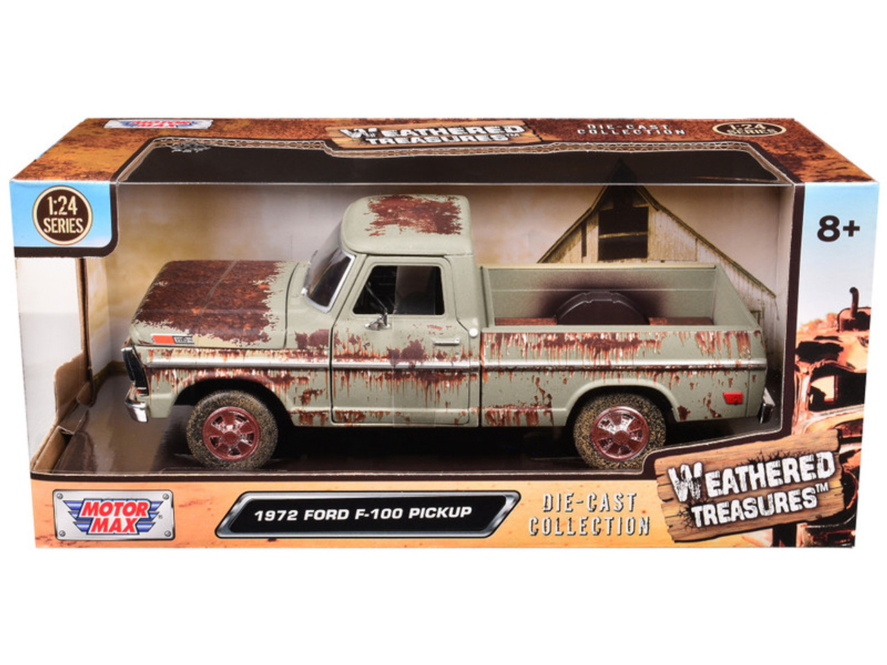 1972 Ford F-100 Pickup Truck Beige (Rusted) 