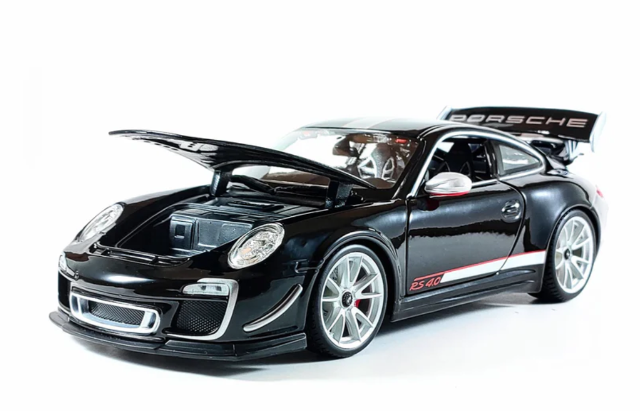 1/18 Maisto マイストPorsche 911 GT3 RS 4.0 1/18 Maisto Porsche 911 (997) GT3 RS 4.0 (Black) Diecast Car