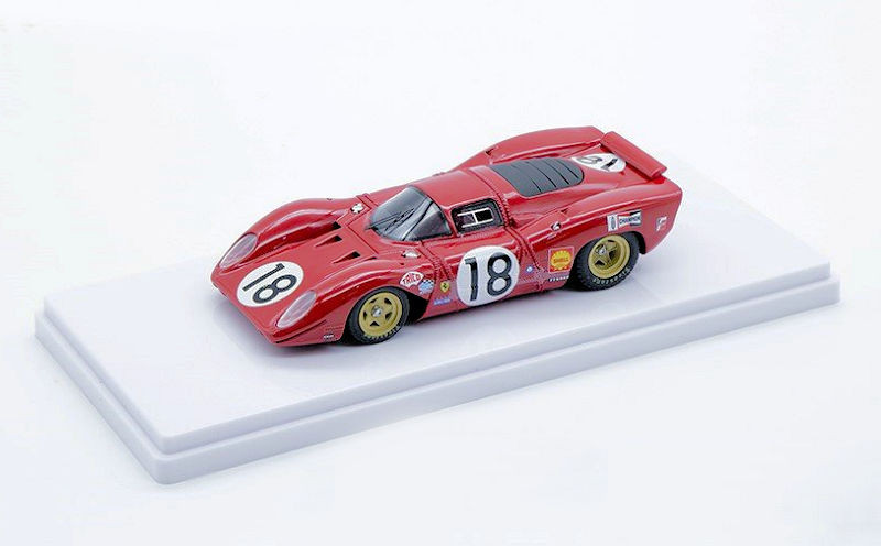 1/43 Tecnomodel Ferrari 312 P Coupe' Le Mans 1969 Driver Rodriguez