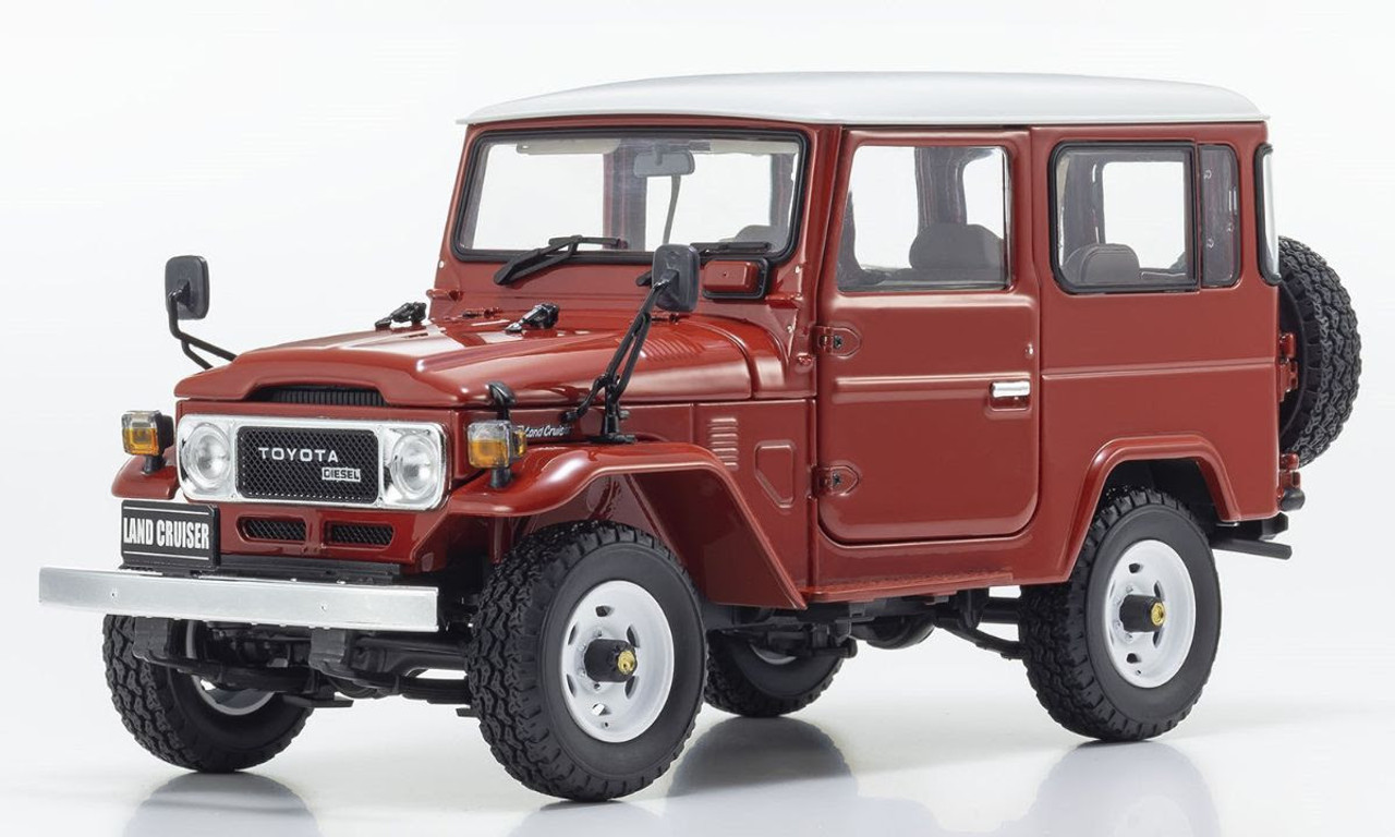 1/18 Kyosho Toyota Land Cruiser 40 Van (Red) Car Model