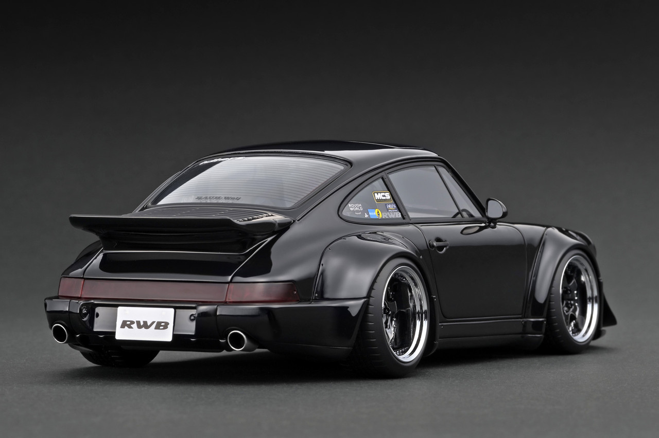 1/18 Ignition Model Porsche 911 RWB 964 (Black) Car Model