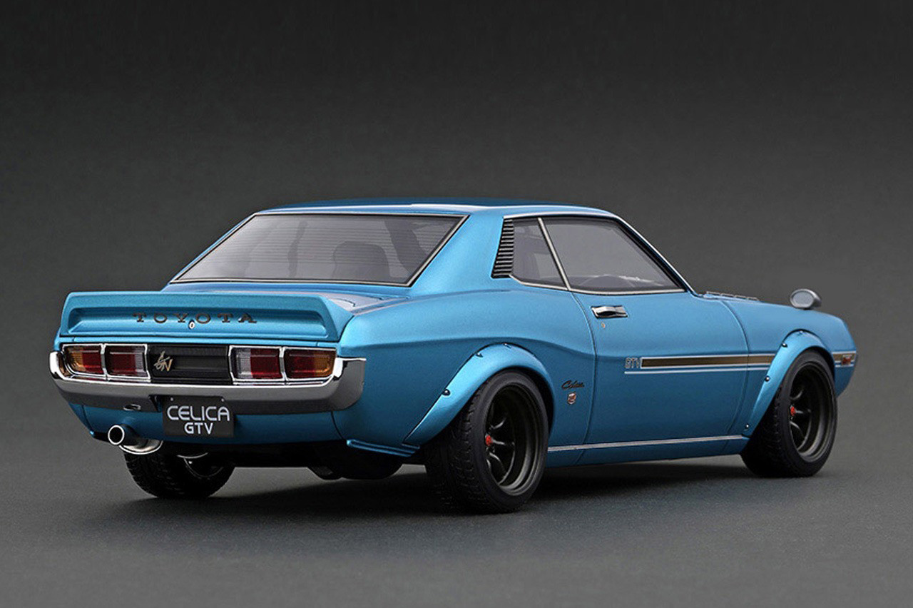 自動車 Toyota Celica 1600GT (TA22) 1/18 1/18 Ignition Model Toyota Celica 1600GTV (TA22) Light Blue
