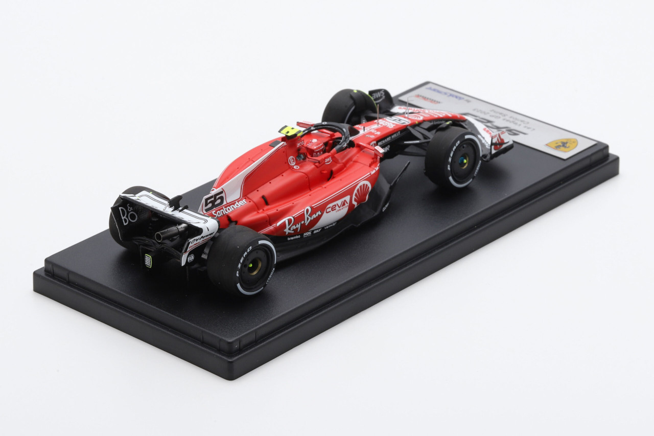 1/43 Looksmart 2023 Formula 1 Carlos Sainz jr. Ferrari SF23 #55 Las Vegas GP Car Model