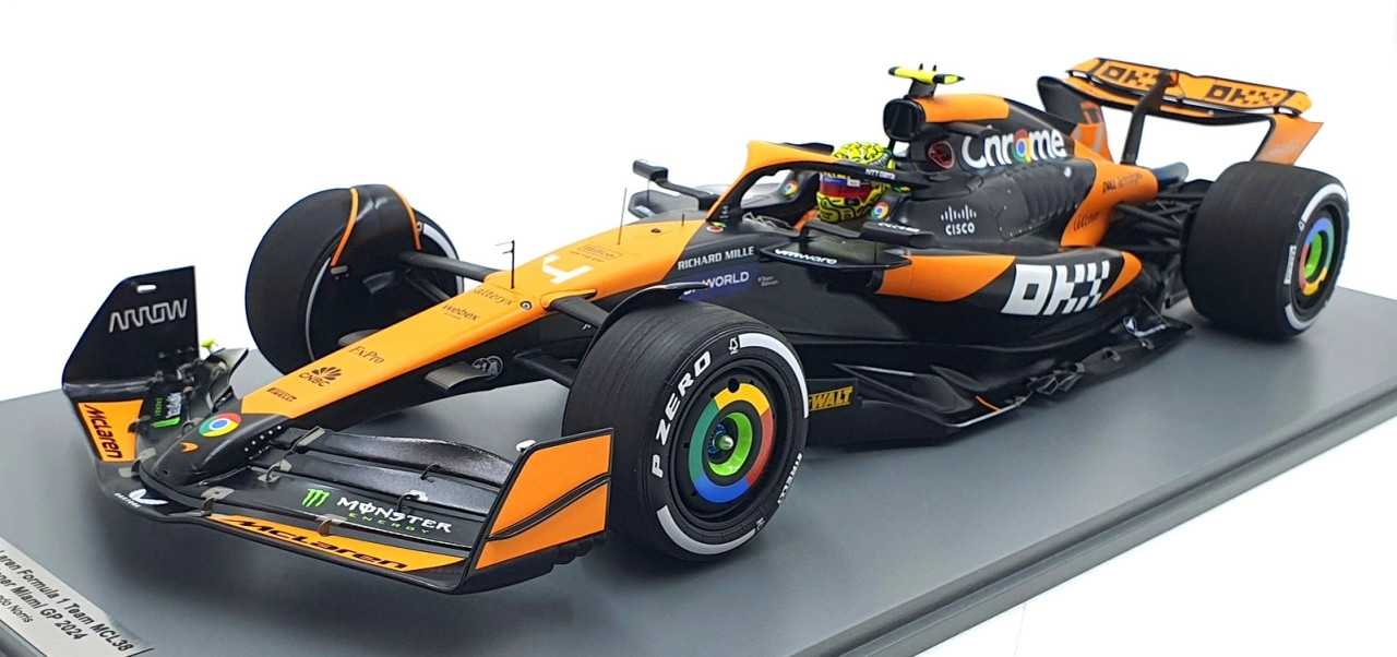 1/12 Spark 2024 Formula 1 McLaren Formula 1 Team MCL38 #4 Winner