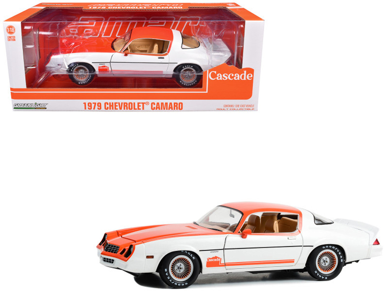 1979 Chevrolet Camaro Cascade Edition White and Orange