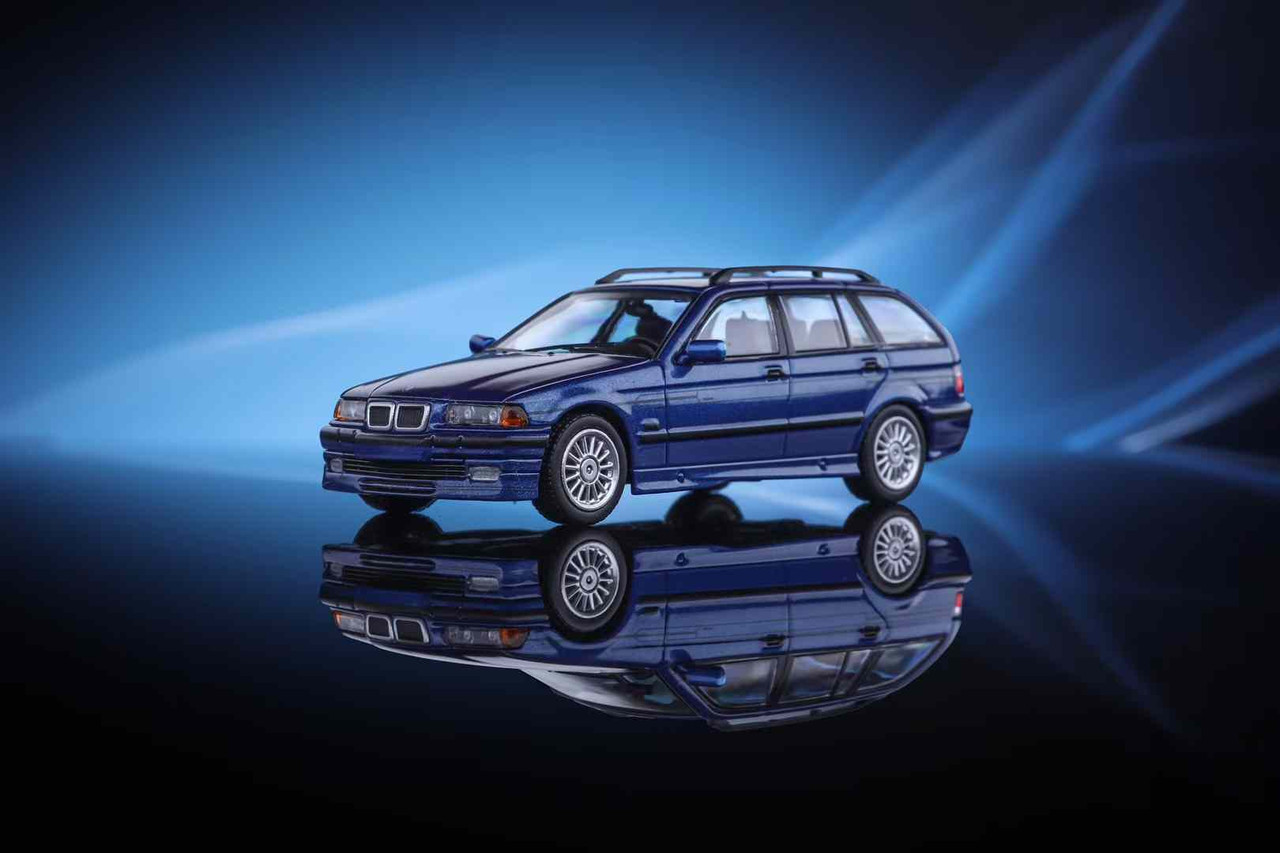 Gja 様 1/64 Mortal BMW 3 Series E36 Touring (Blue) with Standard