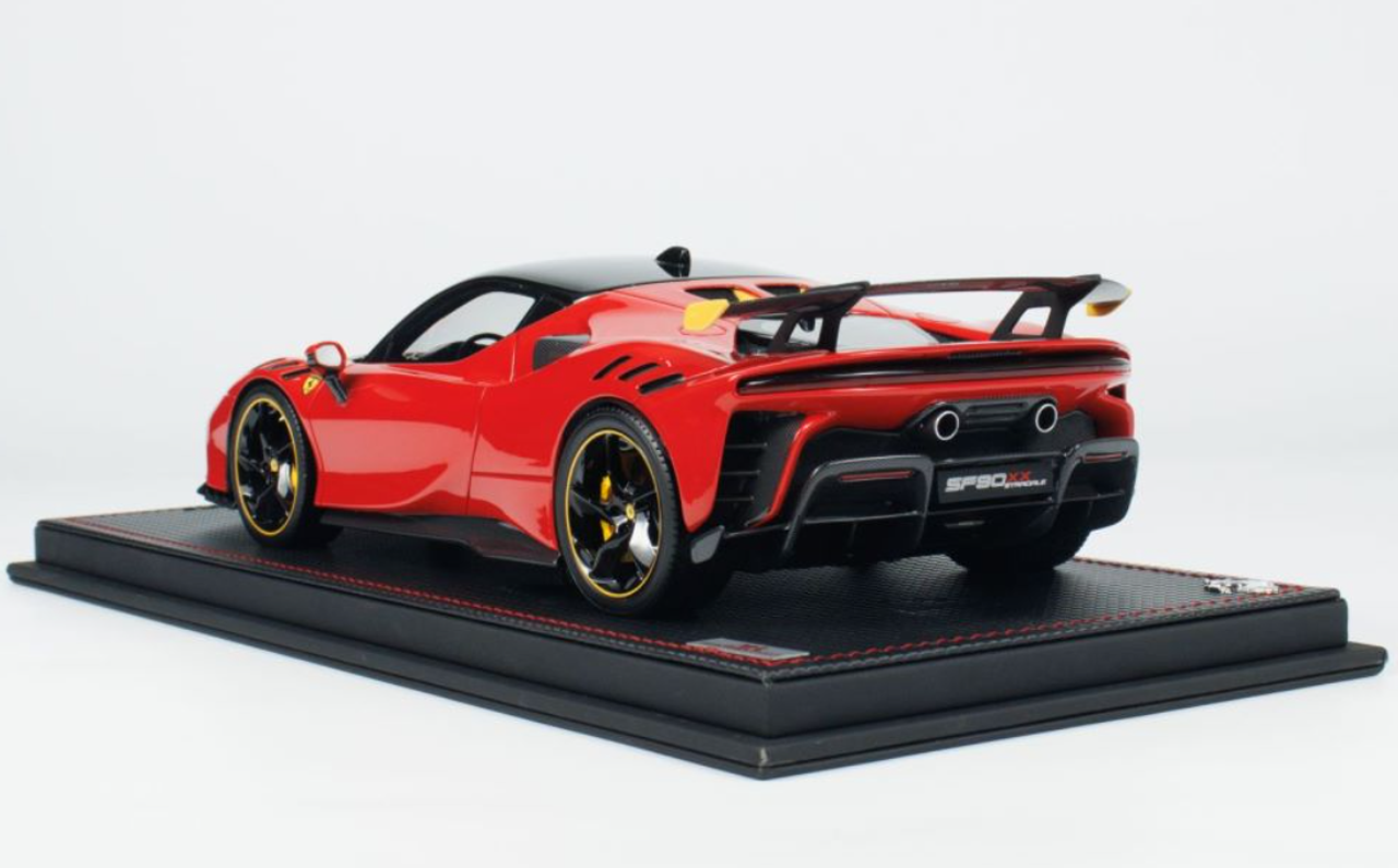 1/18 MR Collection Ferrari SF90 XX Stradale (Rosso Corsa Red) Car Model