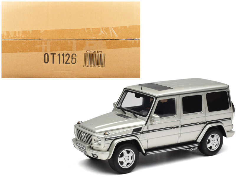 1/18 OTTO 2003 Mercedes-Benz G-Class G55 AMG (Iridium Silver) Car Model
