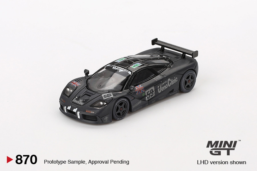 1/64 Mini GT 1995 McLaren F1 GTR #59 Le Mans 24Hr Winner Post-Race