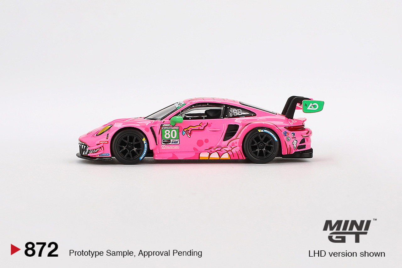ミニカー MINI GT Porsche 911 GT3 R #80 Mini GT 1:64 Porsche 911 GT3 R #80 GTD AO Racing 2023 IMSA