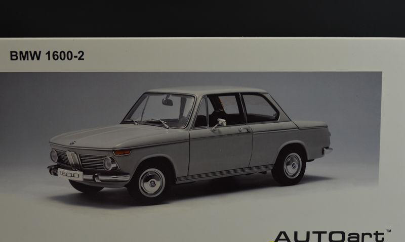 1/18 AUTOart BMW 1600-2 (Grey) Diecast Car Model - LIVECARMODEL.com
