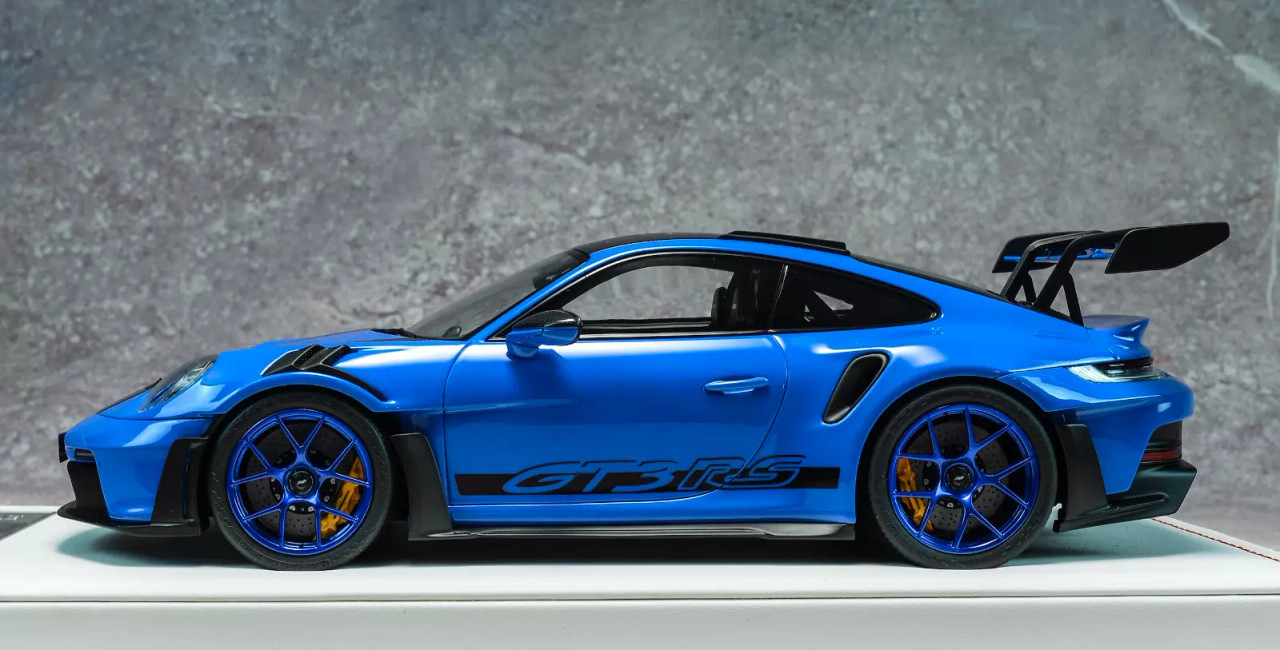 1/18 Ivy Merit Porsche 911 992 GT3 RS Weissach Package (Blue