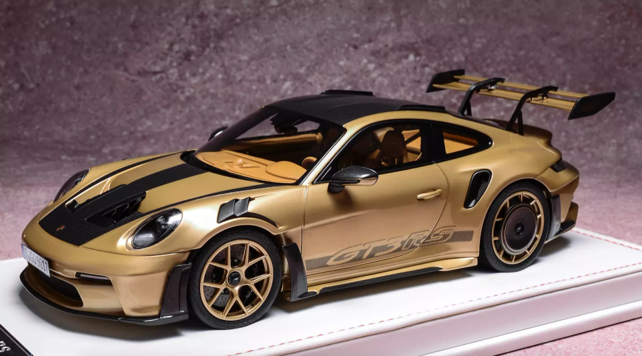 GT SPIRIT Porsche 911 Carrera ゴールド 1/18 GT Spirit 1:18