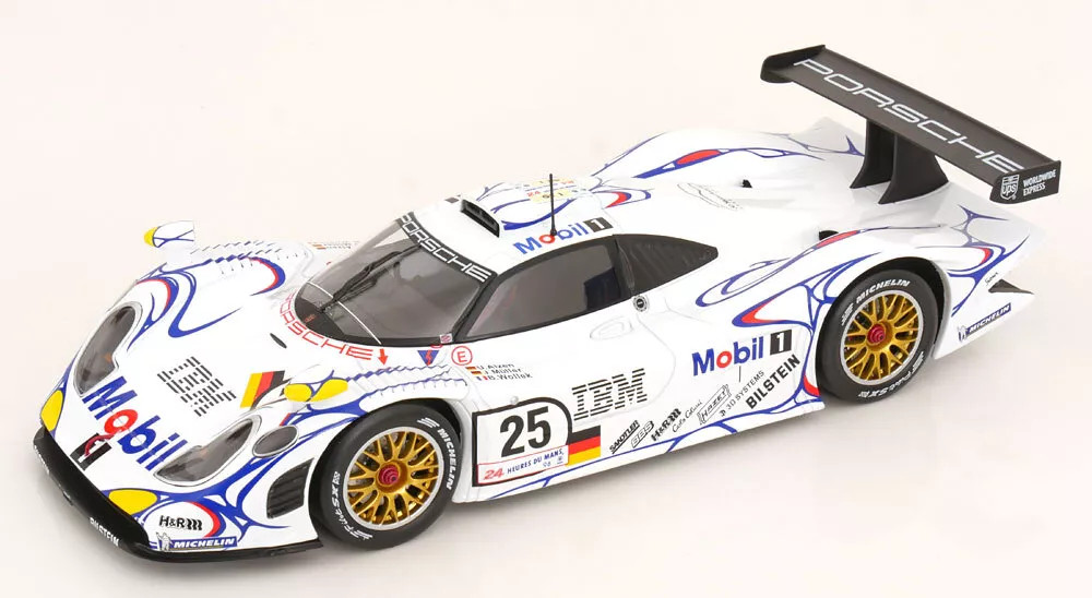 1/18 Werk83 1998 Porsche 911 GT1 #25 2nd 24h LeMans Porsche AG