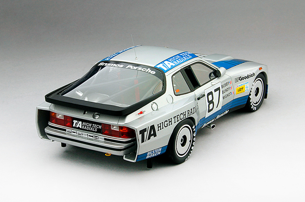 1/18 TSM Porsche 924 GTR #87 B.F. Goodrich 1982 Le Mans 24Hr 1st in IMSA  GTO Class Resin Car Model