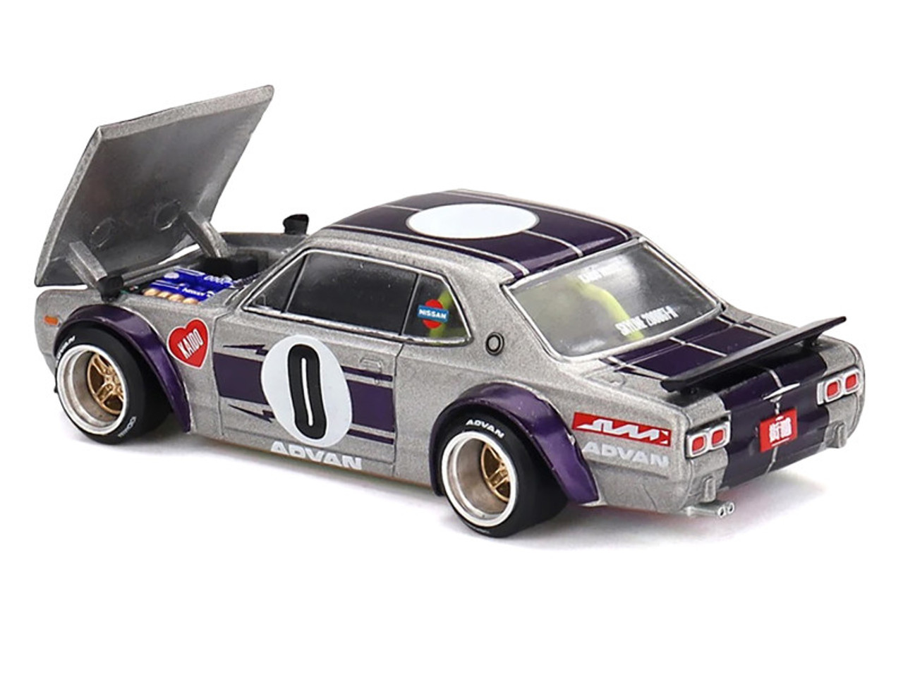 Nissan Skyline KPGC10 MINI GT ミニカー Kaido House x Mini GT 1:64 Nissan Skyline GT-R (KPGC10