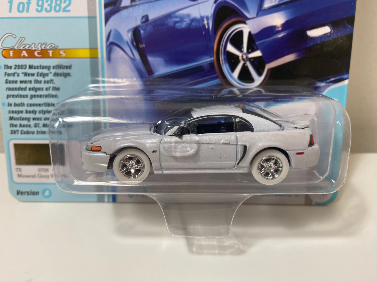 ミニカー MUSTANG +CHASE CHASE ！Green Machine ！ 1:64 Hollywood - John Wick - 1969