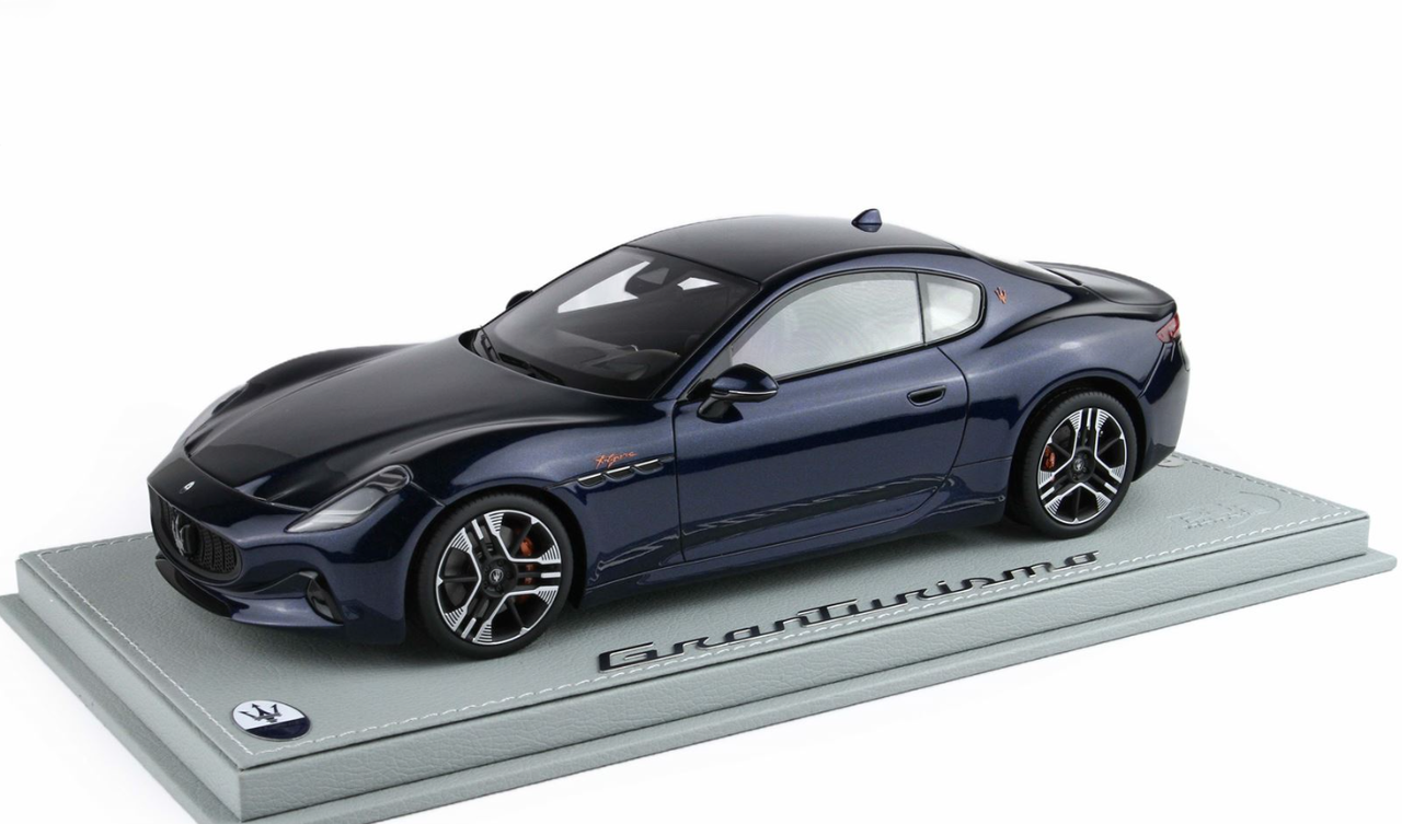 Maserati Granturismo Folgore 2023 - BBR 1/18 - Nero Assoluto - Neuve