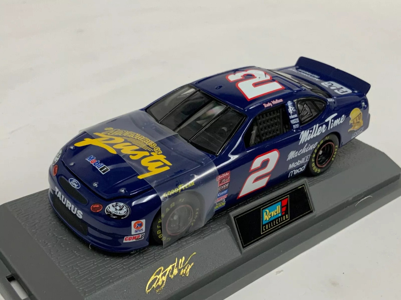 1/43 Revell NASCAR Ford Taurus of Rusty Wallace Miller Adventure