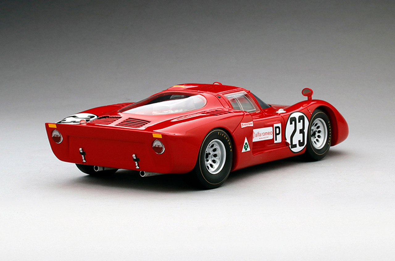 1/18 TSM Alfa Romeo Tipo 33/2 ＃23 Daytona 24Hrs M.アンドレッティ