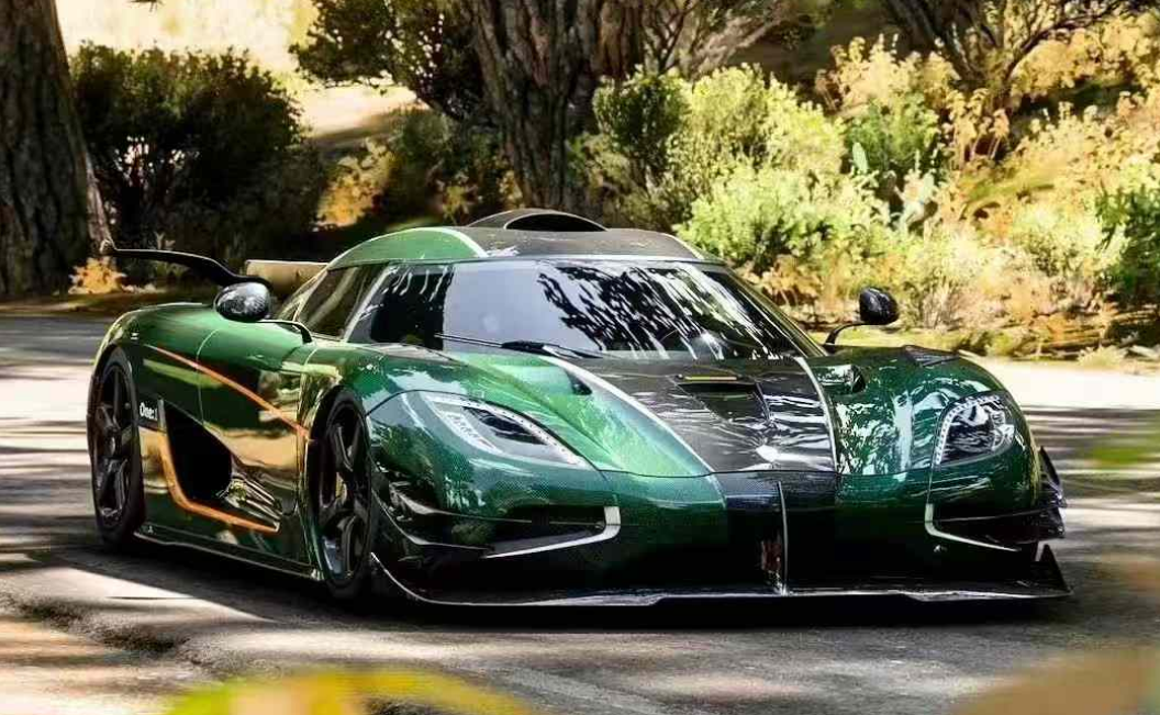 Miniature Koenigsegg One:1 GRYNING ENDLESS - Résine 1/43 - Neuve