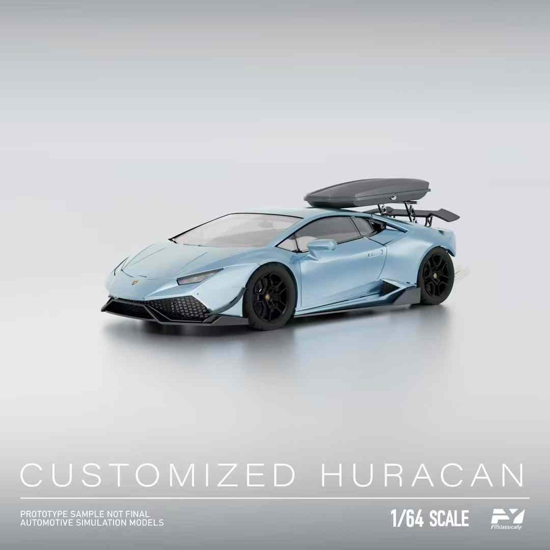 1/64 Finclassically Lamborghini Huracan Customized with Roof