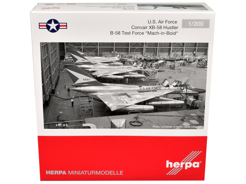 航空機・ヘリコプター HERPA 1/200 Convair XB-58 Hustler 航空機・ヘリコプター HERPA 1/200 Convair XB-58 Hustler 航空機
