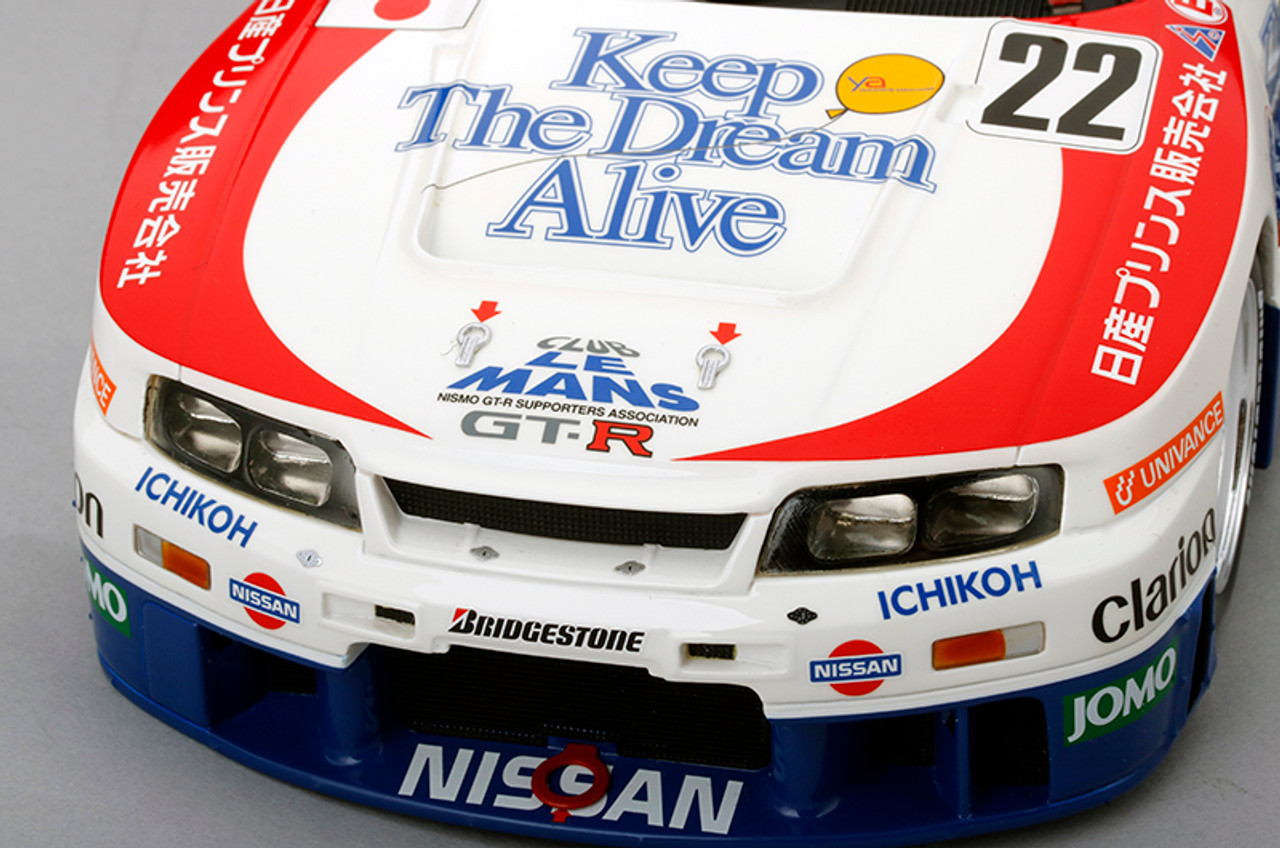 1/18 TSM Nissan Skyline GT-R LM #22 1995 Le Mans 24 Hrs. Resin Car Model