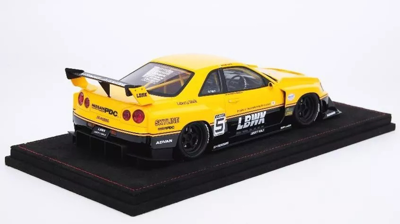1/18 Inno Nissan Skyline GT-R GTR R34 LBWK ER34 Super