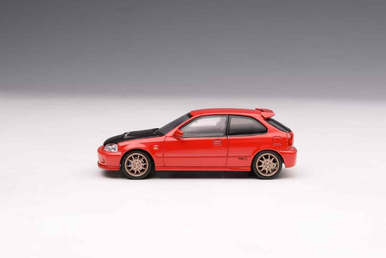 Honda Civic Type R EK9 1:64 ミニカー Hobby Japan 1:64 Honda Civic Type R (EK9) - Sunlight Yellow
