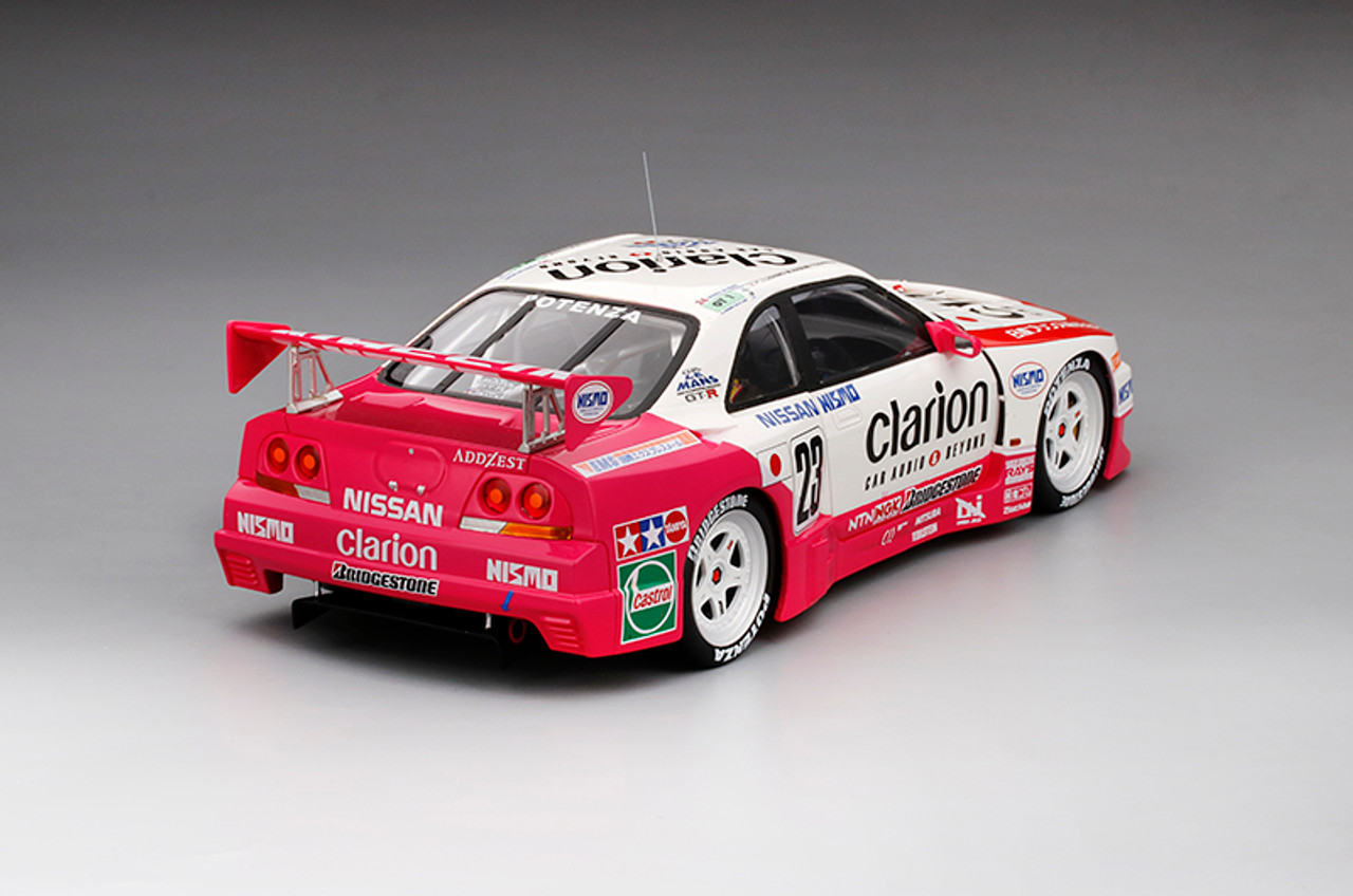 1/18 TSM Nissan Skyline GT-R LM #23 Clarion 1996 Le Mans 24 Hrs. Resin Car  Model